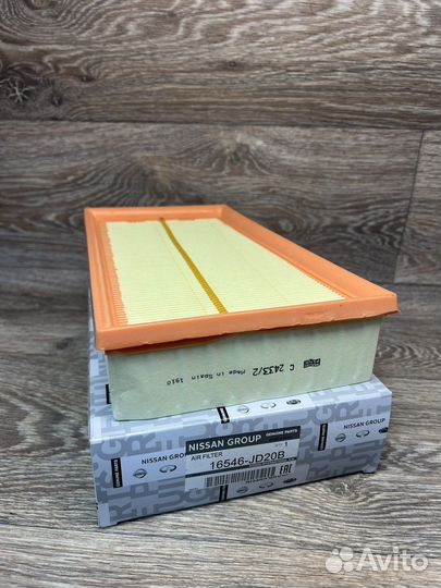 Фильтр воздушный Nissan, 16546-JD20B