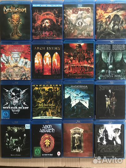 Музыкальные диски BLU RAY