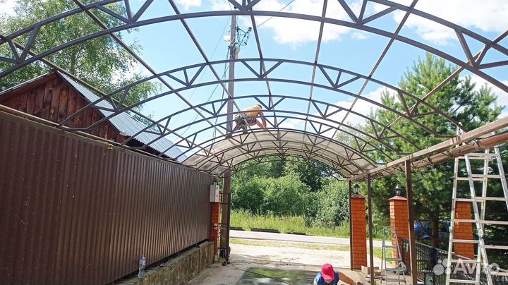 Навесы для автомобиля