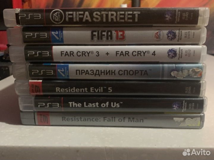 Диски на ps3