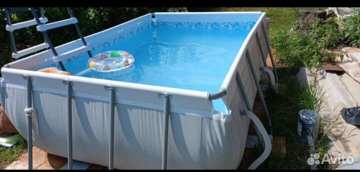 Бассейн Bestway Power Steel 282х84 + тент, насос