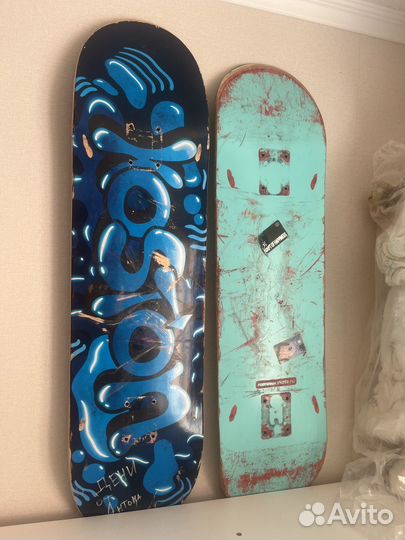 Дека для скейтборда (footwork; koston)
