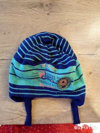 Шапка шлем для мальчика 48 50