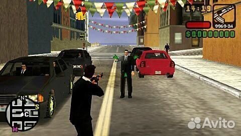 Grand Theft Auto: Liberty City Stories PSP анг. б