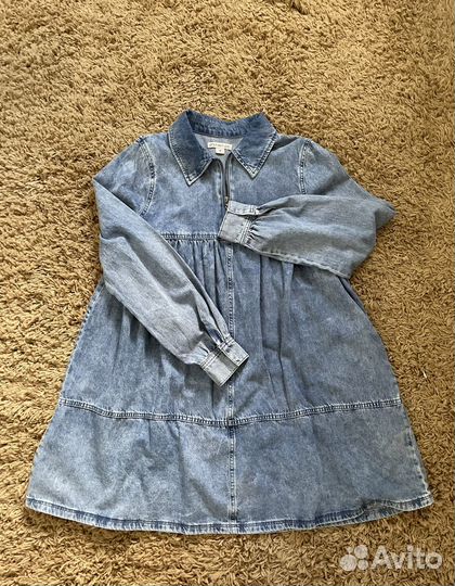 Платье джинсовое