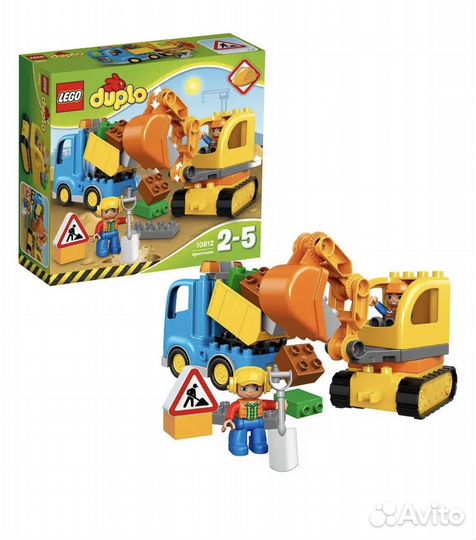 Lego duplo строители