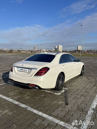 Mercedes-Benz S-класс 4.0 AT, 2017, 172 000 км