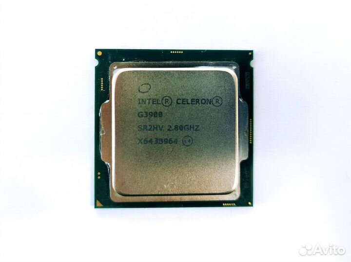 Процессор Intel Celeron G3900 s1151