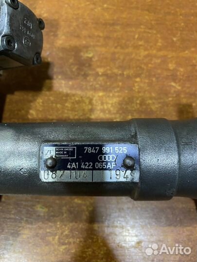 Рулевая рейка audi 100 с датчиком