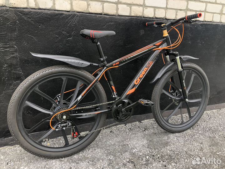 Велосипед на литых дисках