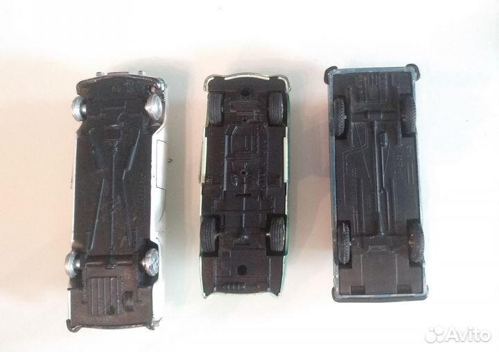 Машинки железные и пластик СССР И современные