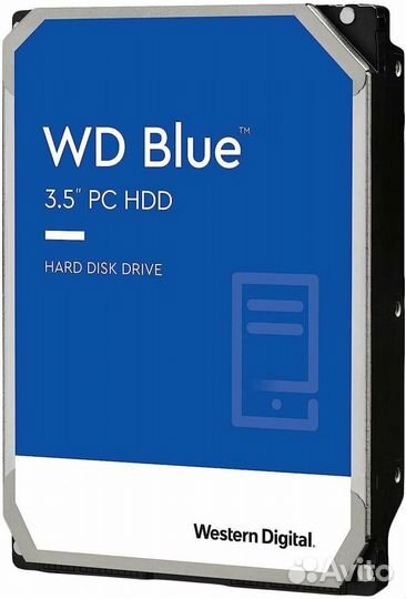 Жесткий диск WD sata-III 2Tb Blue (5400rpm) 64Mb 3