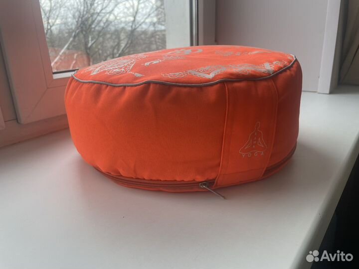 Подушка для йоги и медитаций, валик для растяжки