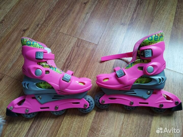 Роликовые коньки детские раздвижные