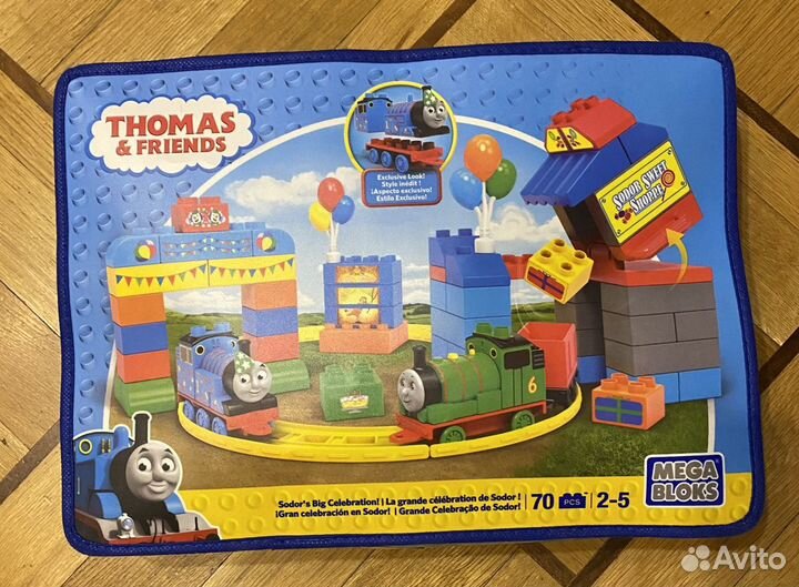 Железная дорога игрушки Thomas & Friends Mega Blok