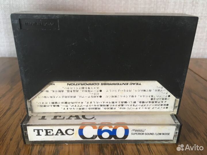 Аудиокассеты редкие Teac С60 Low Noise