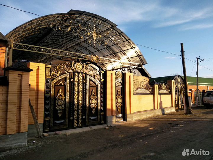 Кованые ворота и мн.др