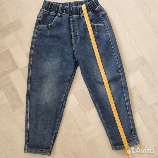 Джинсы утепленные детские