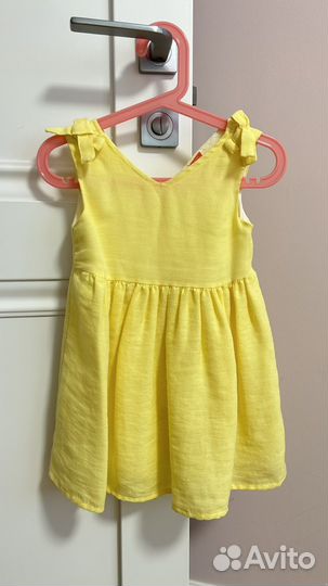 Платье льняное для девочки