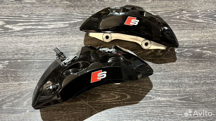 Суппорты Akebono 350 audi B9 S-Line