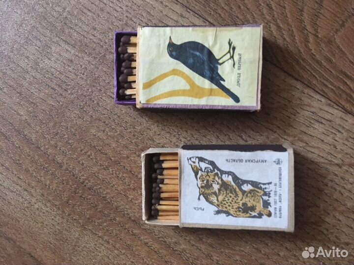 Коробки спичек из ссср.Б/У