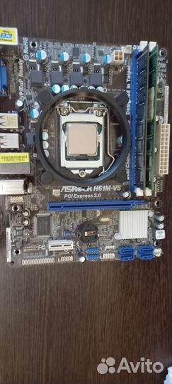 Материнская плата 1155 с процессором i7 2600