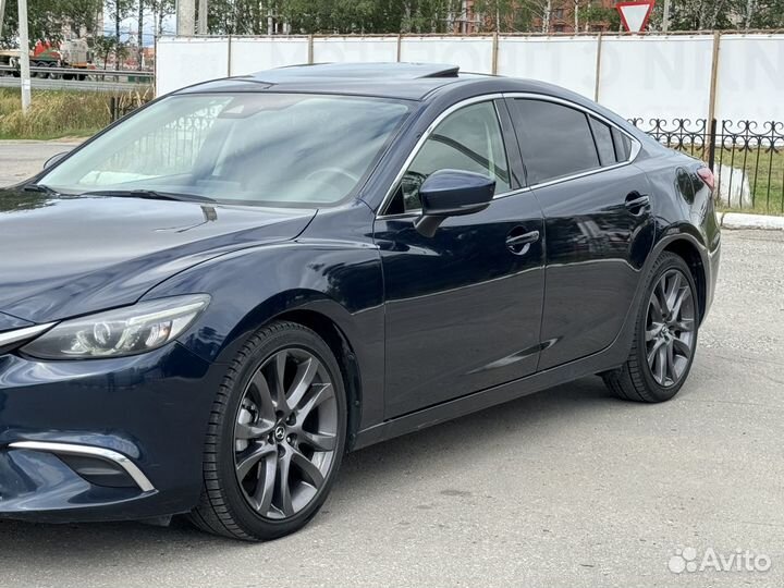 Mazda 6 2.5 AT, 2016, 142 000 км