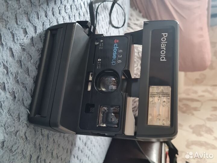 Плёночный фотоаппарат Polaroid 636 Closeup