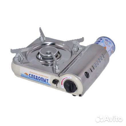 Плита наст. газовая следопыт - WeenY, нерж. сталь