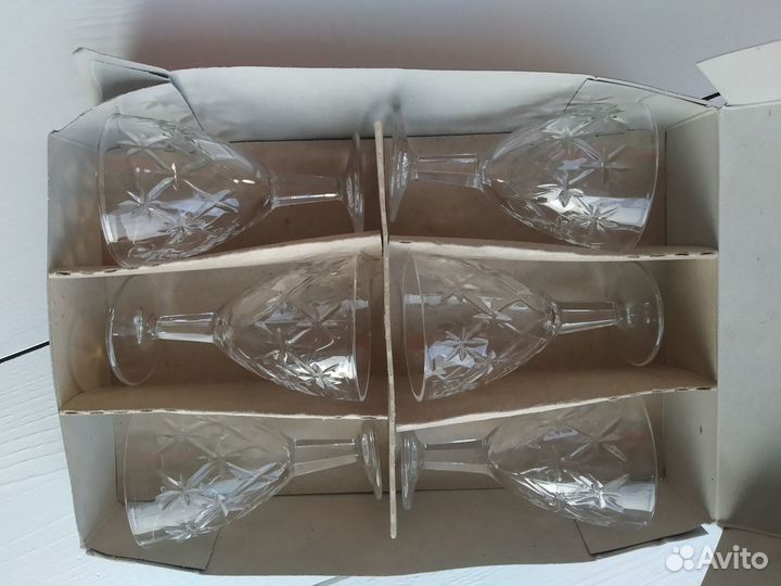 Хрустальные рюмки Дятьковский хрусталь