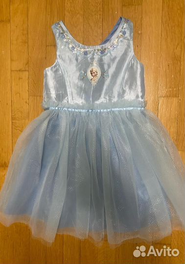 Платье H&M Эльза 3-4 года рост 104-110 см