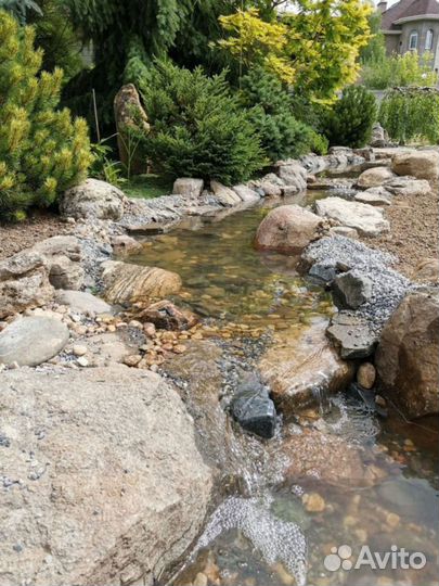 Природный камень бутовый песчаник желтый