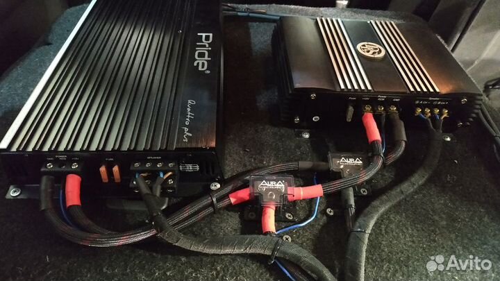 Установка аудиосистем подиумы Короб стелс