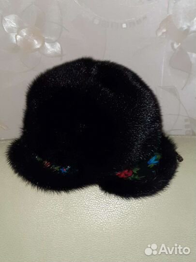 Шапка норковая женская