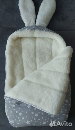 Зимний конверт на выписку