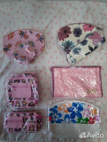 Продам новые косметички,заколки детские,повязки