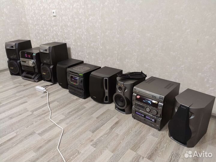 Музыкальный центр samsung kj-730,sony,aiwa