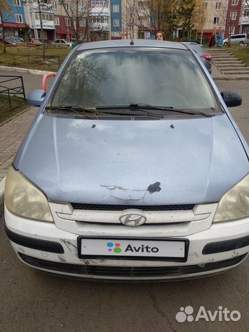 Hyundai Getz 1.3 AT, 2004, битый, 172 000 км