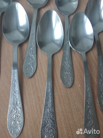 Ложки нержавейка СССР и постсоветские новые