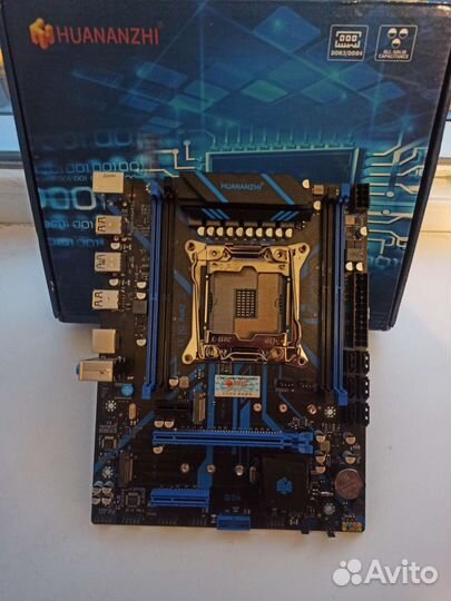 Материнская плата huananzhi qd4 под ремонт