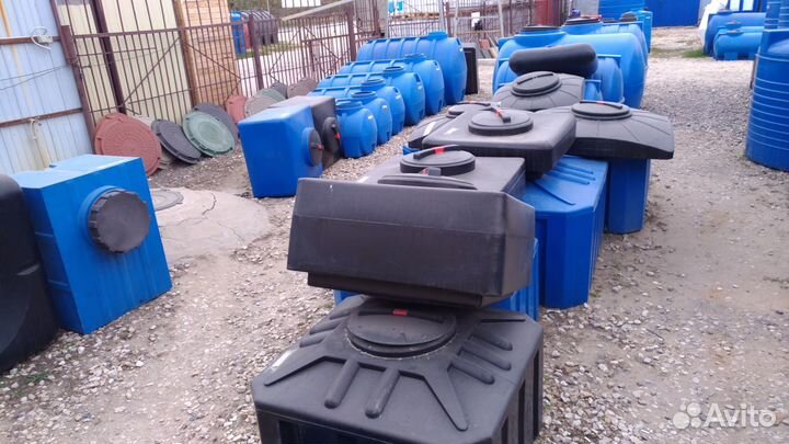 Емкости для воды завода 