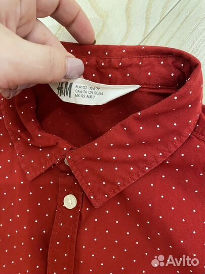 Рубашка H&M 122