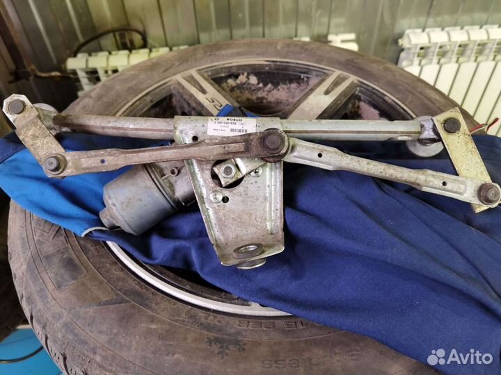 Трапеция кулиса моторчик дворников Пежо 206