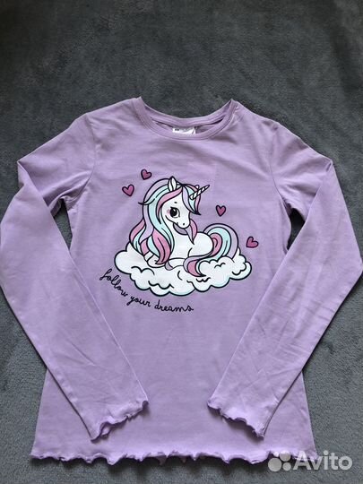 Пижама hm для девочки 134 140