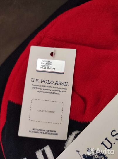 Комплект шапка и шарф Polo US