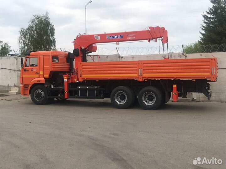 КАМАЗ 65115-48 (А5) с КМУ, 2024