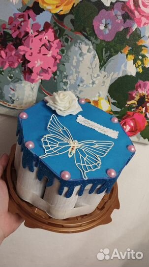 Поделка в садик торт для мамы