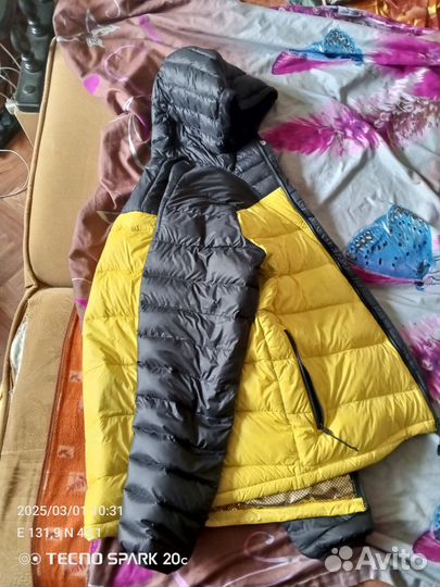 Мужской пуховик columbia omni heat