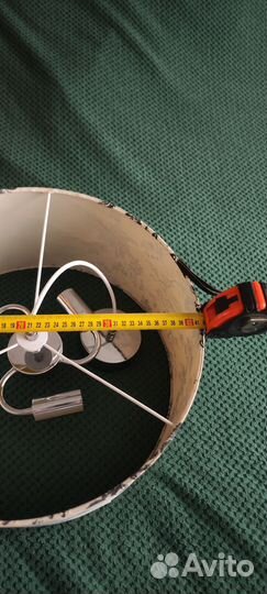 Люстра с абажуром