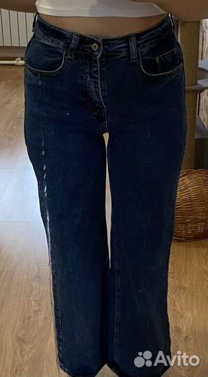 Джинсы трубы